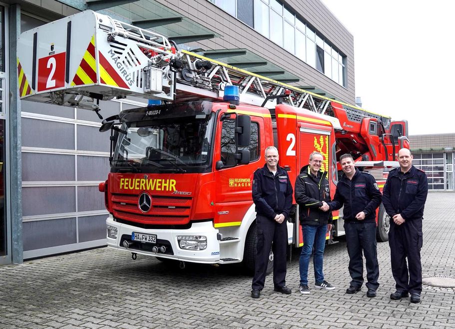 Spende an den Stadtfeuerwehrverband der Stadt Hagen